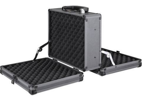 2017 Aluminum Double Gun Case with Combination Locks& Pistol Cases with Fireproof (KeLi-Gun-828)