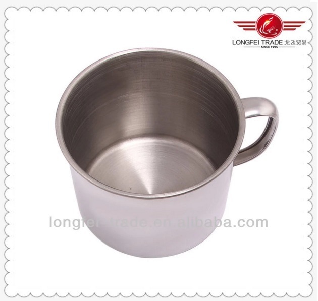 7cm Stainless Steel Tea Coffee Mug Tea Cup