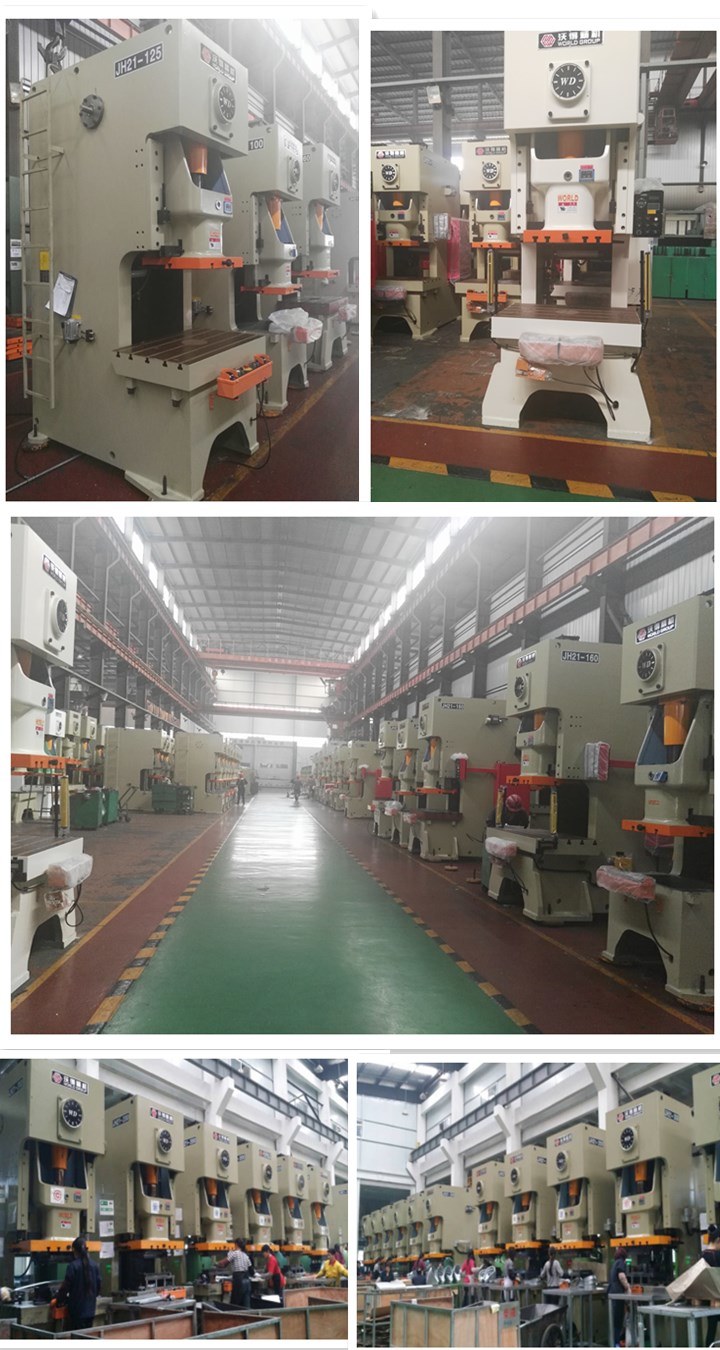 125 Ton Jh21 Mechanical Press Heat Transfer Machine OEM Manufacturer