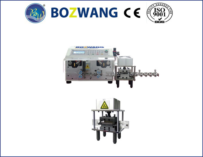 Bzw-882D+F Wire Stripping Machine with Ribbon Wire Dividing
