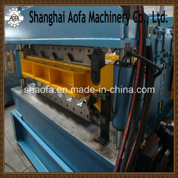 Galvanized Steel Profile Sheet Trapezodial Roof Panel Roll Forming Machine