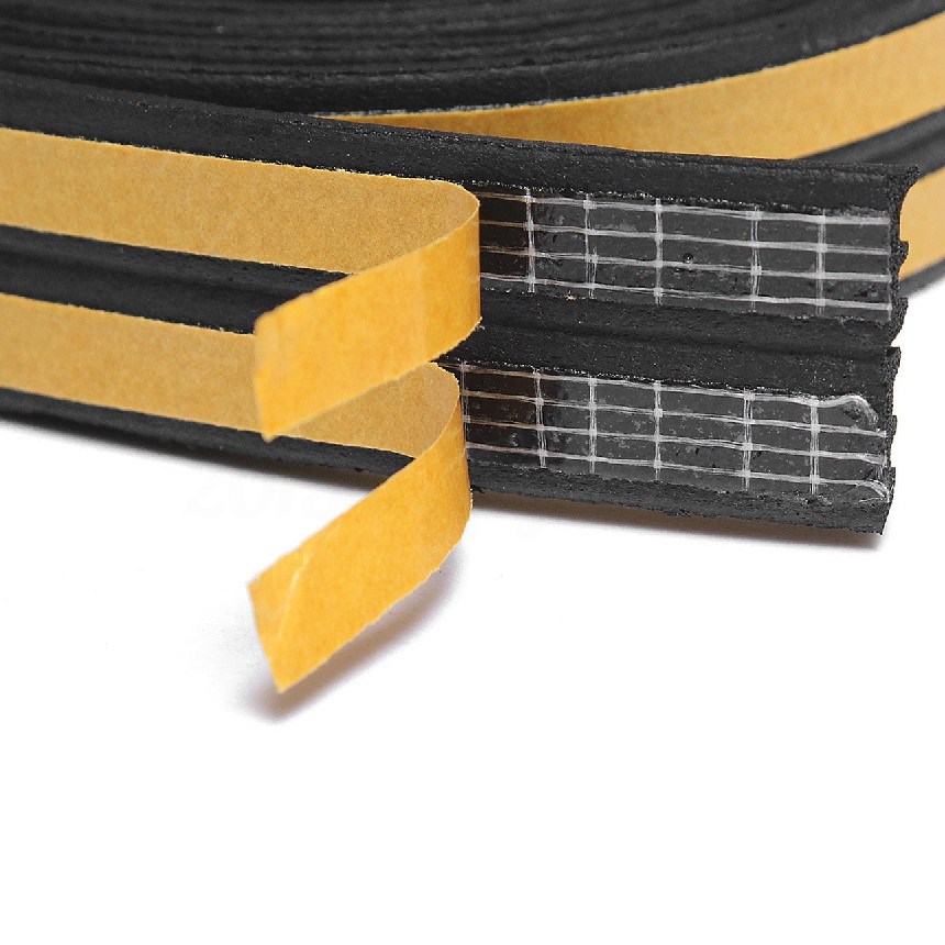 Self Adhesive EPDM Noise Isolating Rubber Window Seals