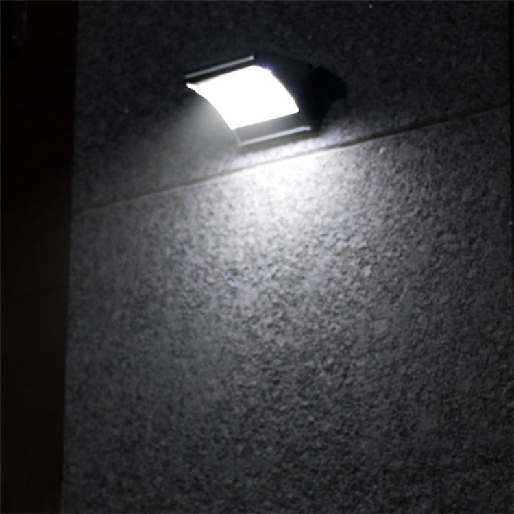 4 in One Mode Outdoor Wall Light Solar Sensor Garden Light 24 LED