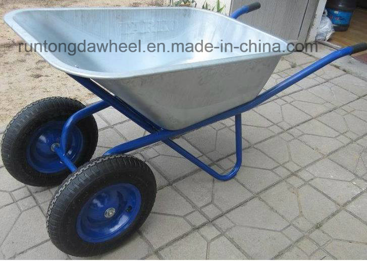 Wb5017 Garden Wheel Barrow Galvanized Wheelbarrow