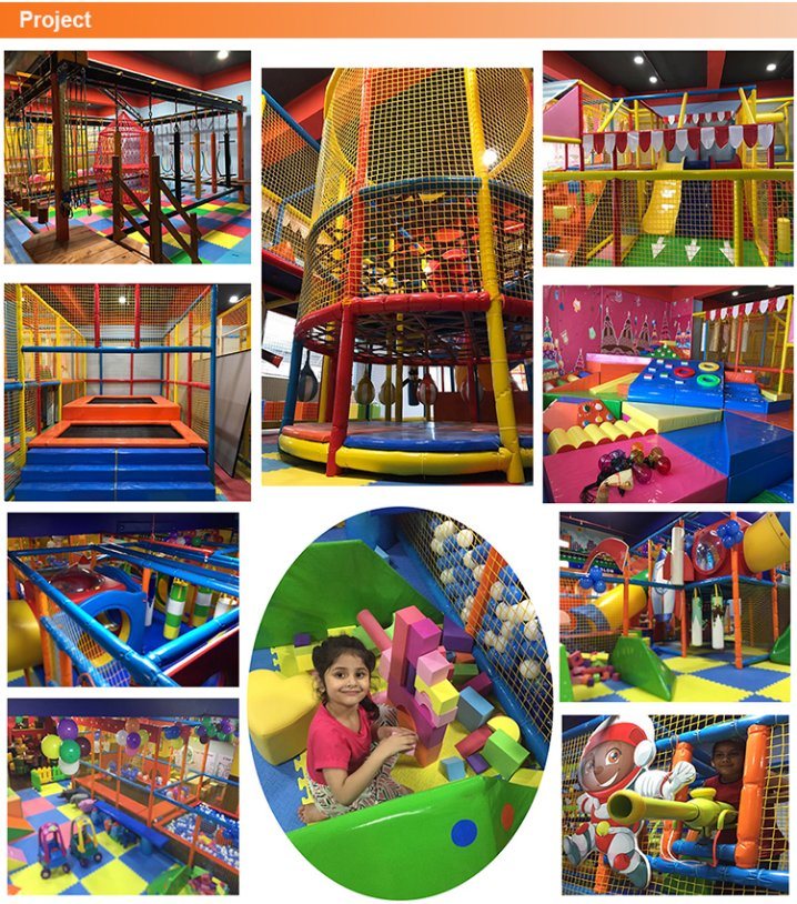 Amusement Equipment Indoor Kid Ocean Themed Soft Play Maze Playground