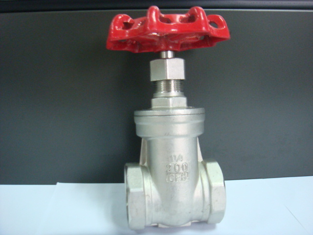 200wog Stainless Steel Thread Gate Valve