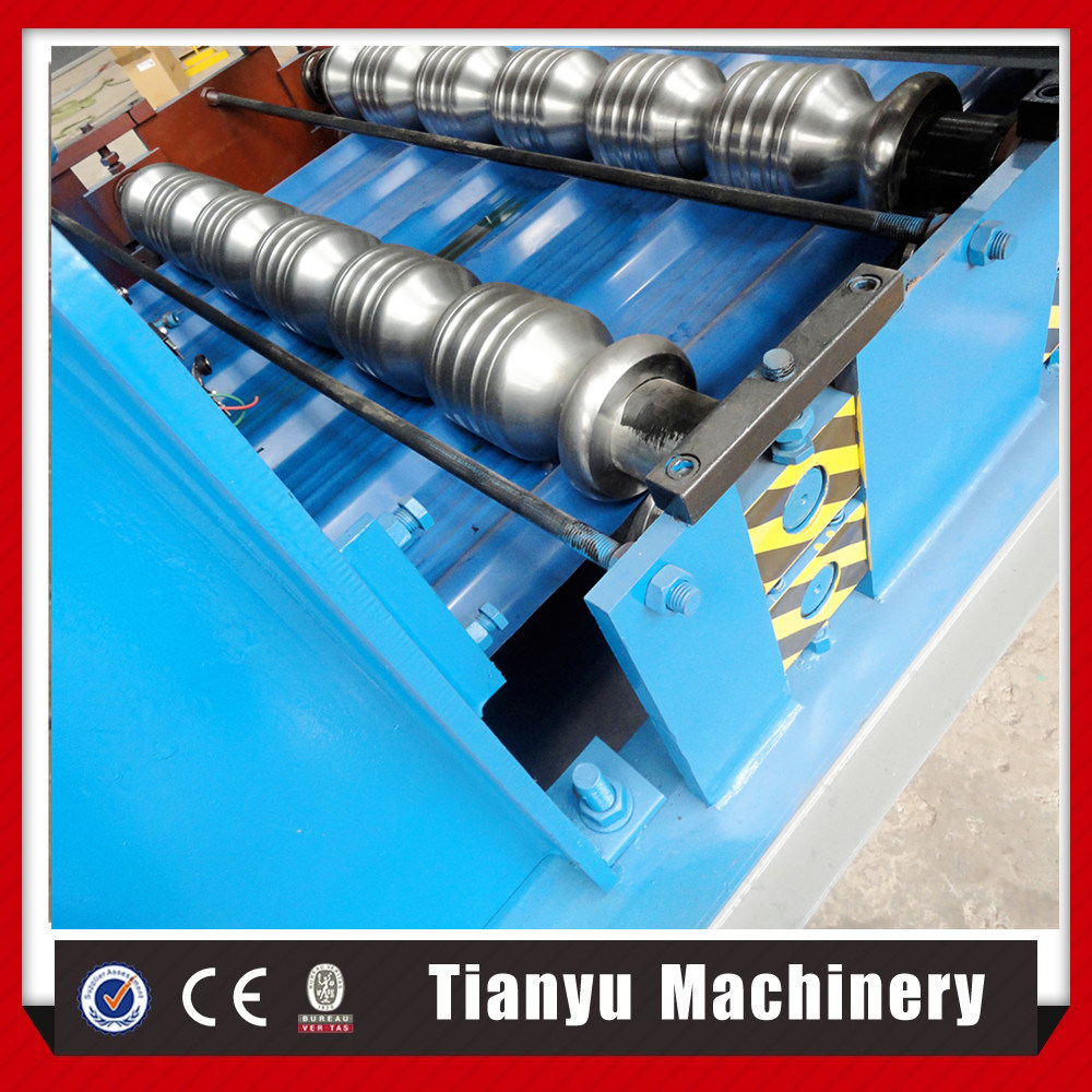 Glazed Metal Roof Tile Roll Forming Machine with Ce