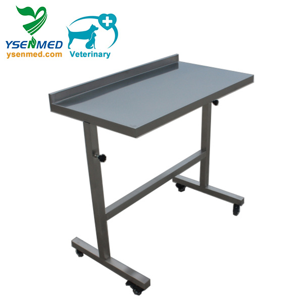 Ysvet900 Medical Vet Clinic Operating Table Veterinary Surgical Instrument Table
