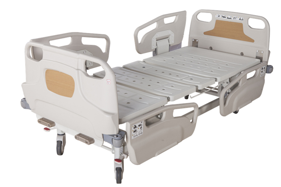 Electric Three Function Hospital Bed Patient Bed Medical Three Shake Bed Manufacture