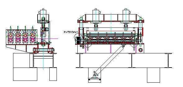 Horizontal and Vertical Hydraulic Curving Machine