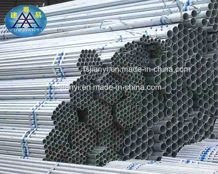 Used Seamless Galvanized Steel Pipe in Normal Size for Scaffolding