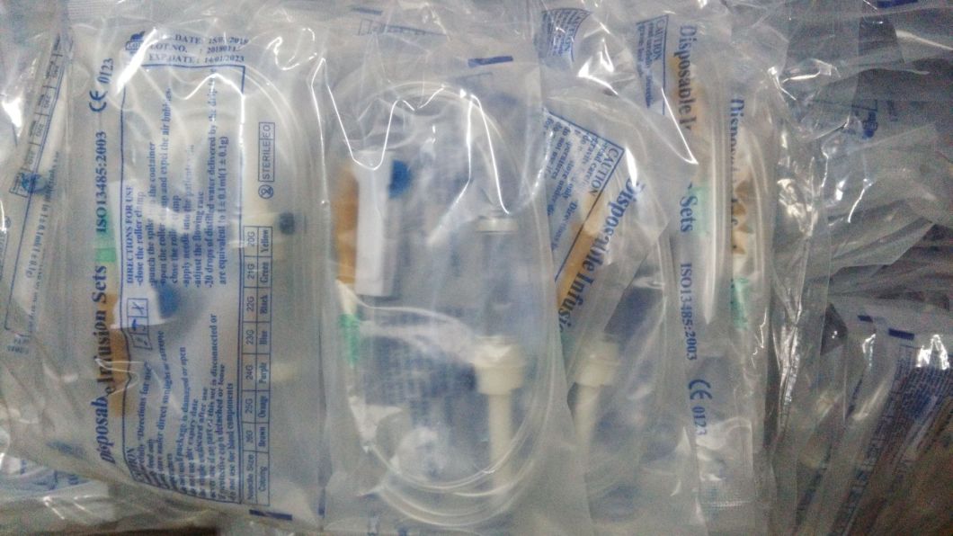 Parts of IV Infusion Set Luer Lock Y Site