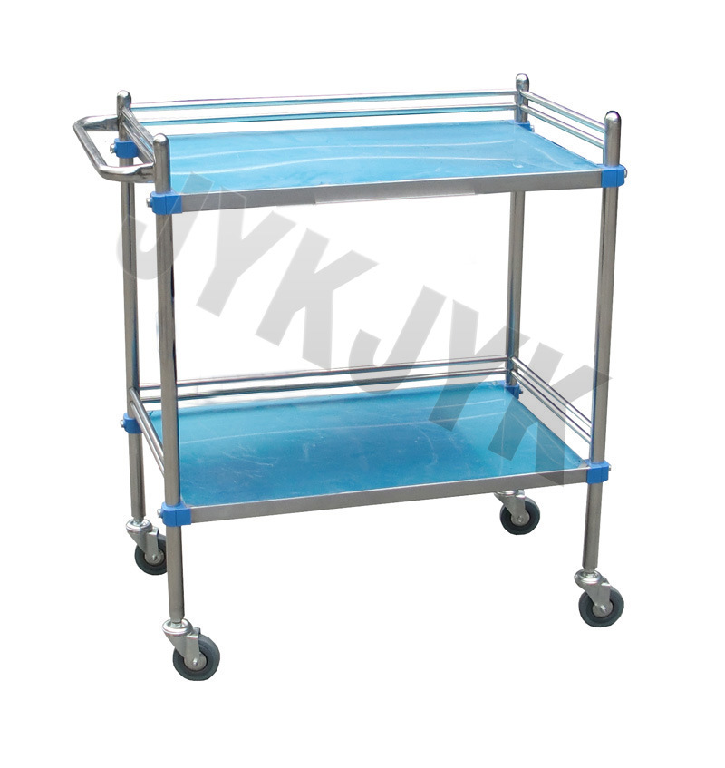 Medical S. S Treatment Trolley with Three Shelves