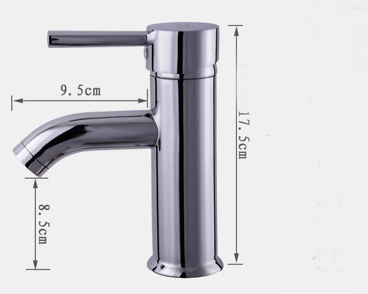 UK Style Single Handle Brass Wash Basin Faucet Tap Water Tap