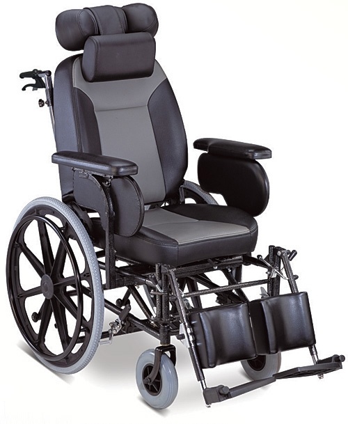 Hospital Reclining High Backrest Type Manual Wheelchair (THR-204BJQ)