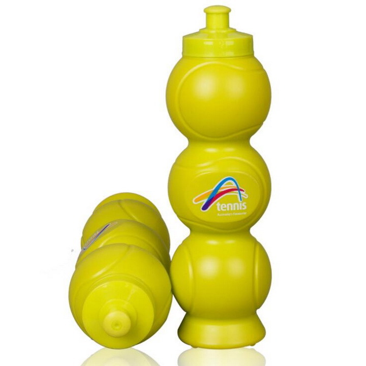 750ml Euro Popular PE Tennis Sports Water Bottle with Customized Logo