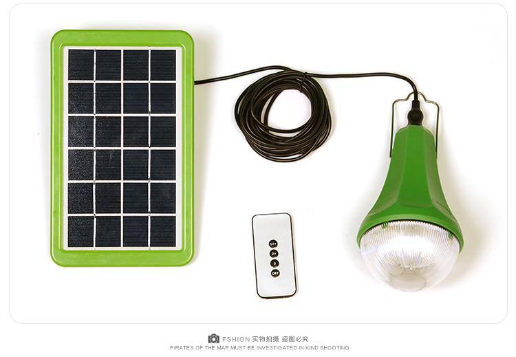 3W Solar Panel Light +3W Solar Lamp+Solar Rechargeable Lamp Dimmable Solar LED Light