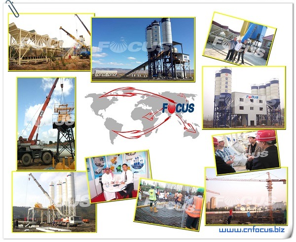 CE Certificate Advanvced Electric Control Yhzs25 (25m3/h) Mobile Mixing Plant