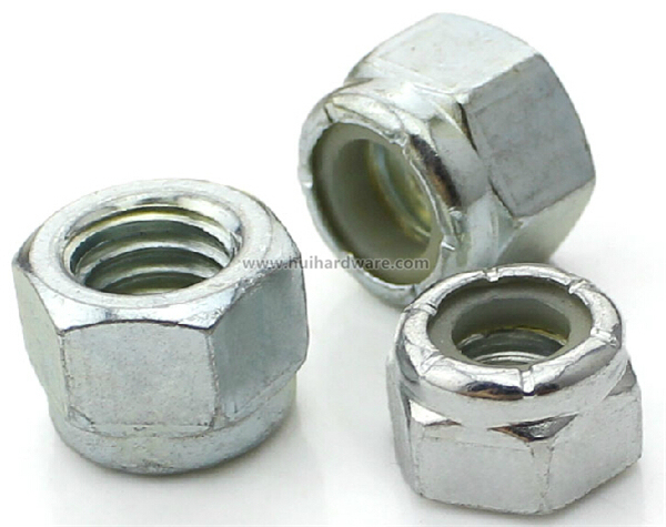 ANSI/ASME B 18.2.2 Steel Hexagon Nylon Lock Nuts