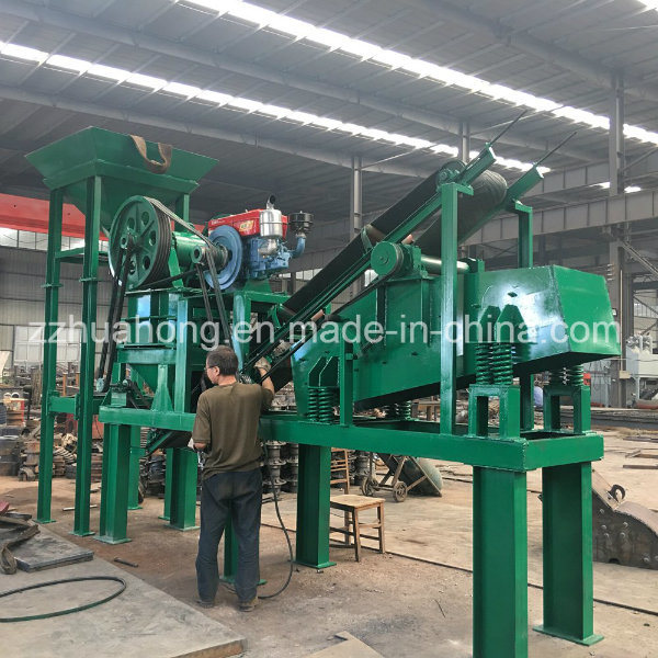 Wheeled Jaw Crusher with Vibrating Screen, Gold Ore Process Machine