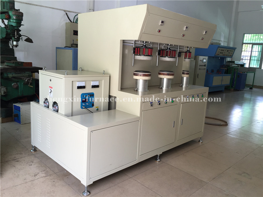 3-Stations High Frequency Pans Induction Brazing Machine (GY-30C)