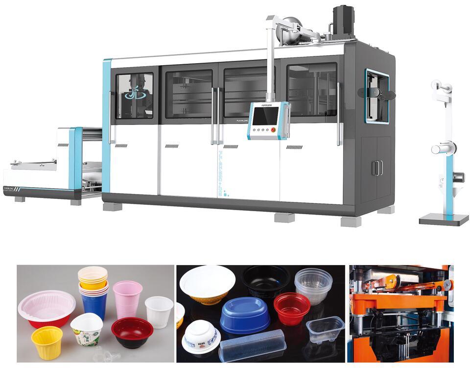 Automatic Four Pillar Plastic Cup Making Machine