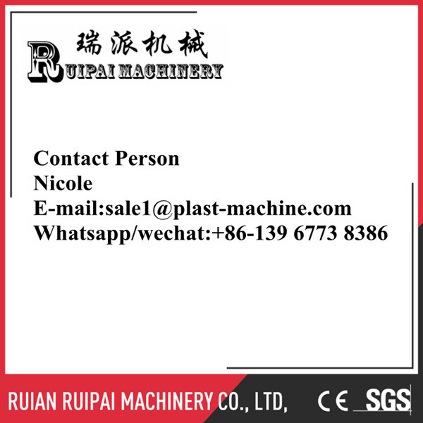 Automatic High Speed Polythene Biodegradable Plastic Shopping T-Shirt Bag Making Machine