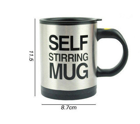 Stainless Steel Coffee Mixing Cup Self Stirring Mug