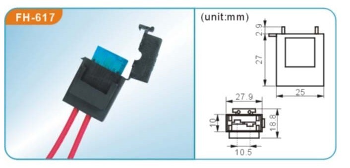 Plug-in Car Medium Fuse Holder