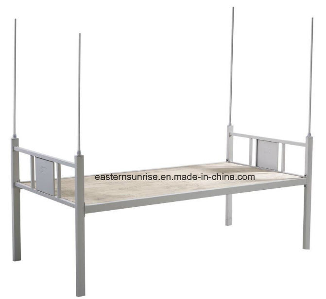 Children Bedroom Kids Home School Dormitory Steel Bed