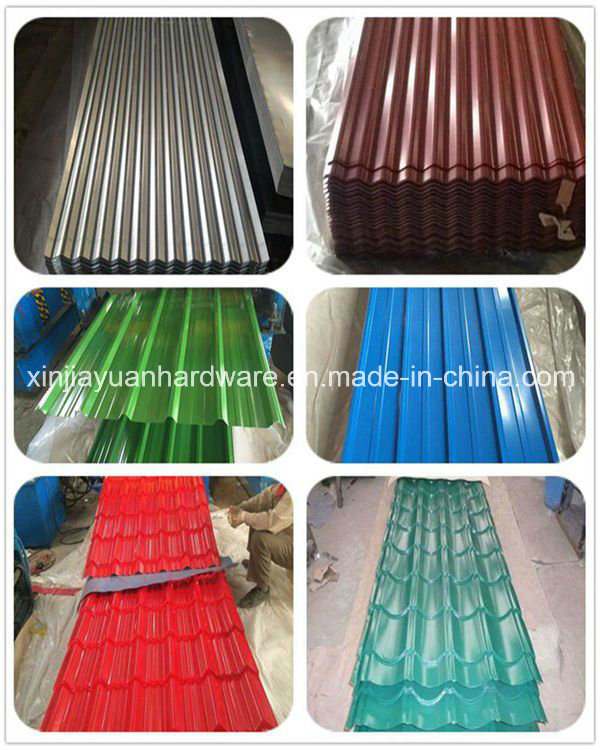 PPGI Color Coated Galvanized Corrugated Steel Roofing Sheet