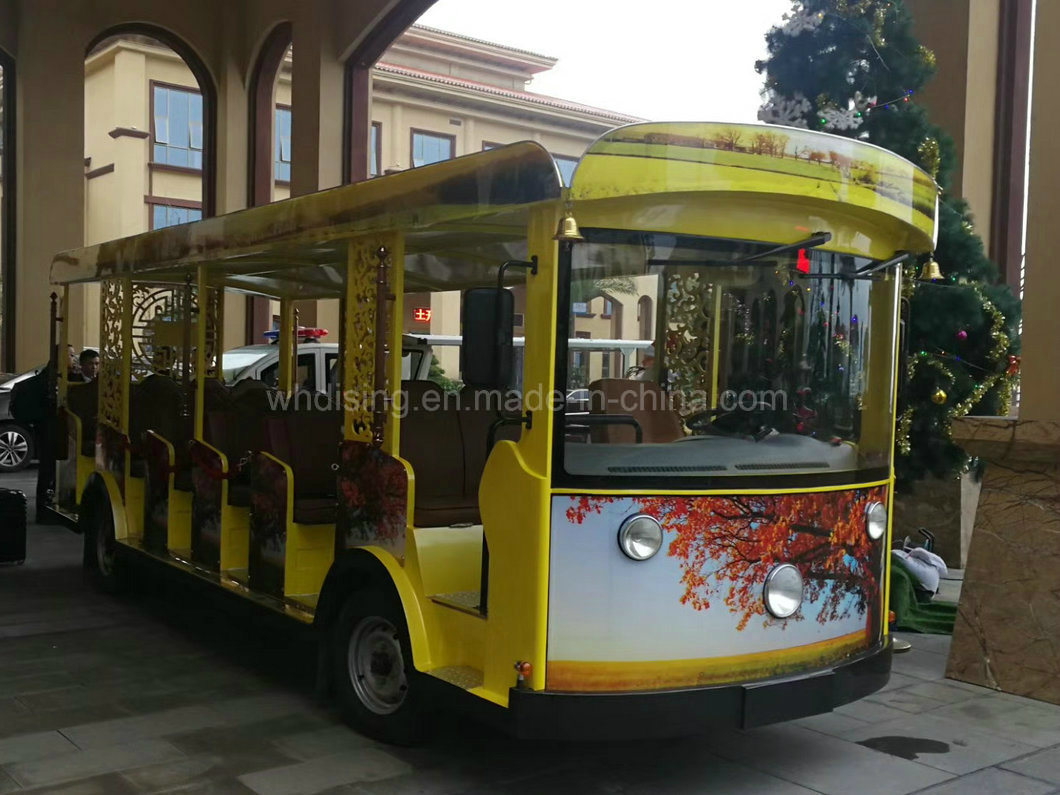 China Manufacturer 7.5kw Electric Mini Bus for Tourist