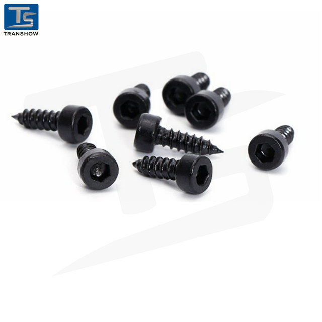 Black Finished Metric Hexagon Socket Csk Head Screws