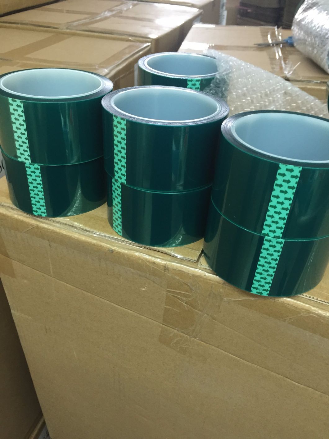 Pet Adhesive Insulation High Temperature Green Tape