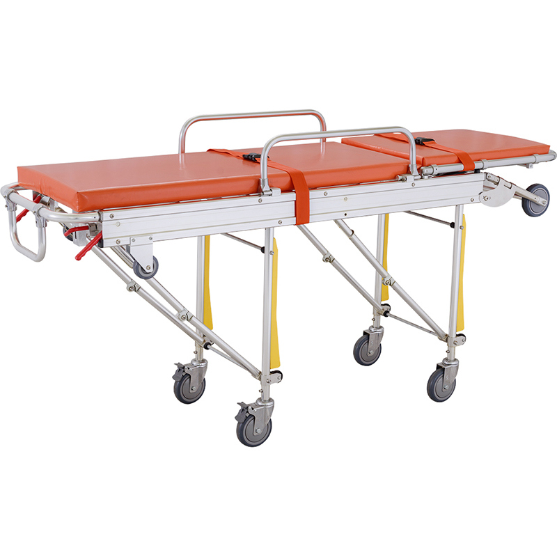 Skb039 (D) China Wholesale Comfortable Hospital Patient Transfer Stretcher Trolley