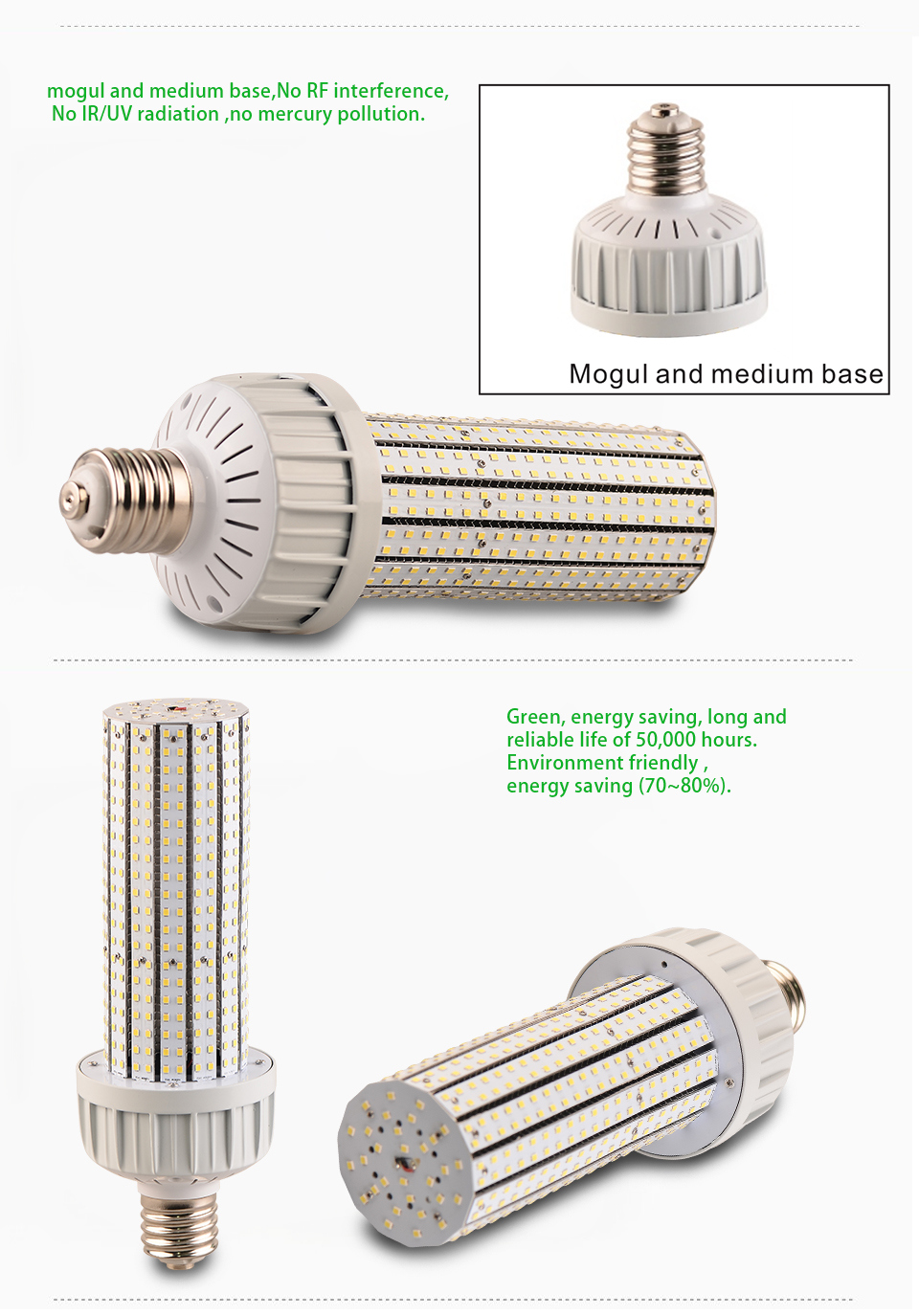 Factory Price 360degree 14sides 40W LED Corn Light with CE RoHS ETL Approved