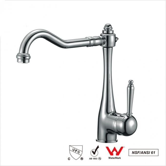 Watermark Single Handle Water Faucet, Bathroom Basin Water Ridge Tap