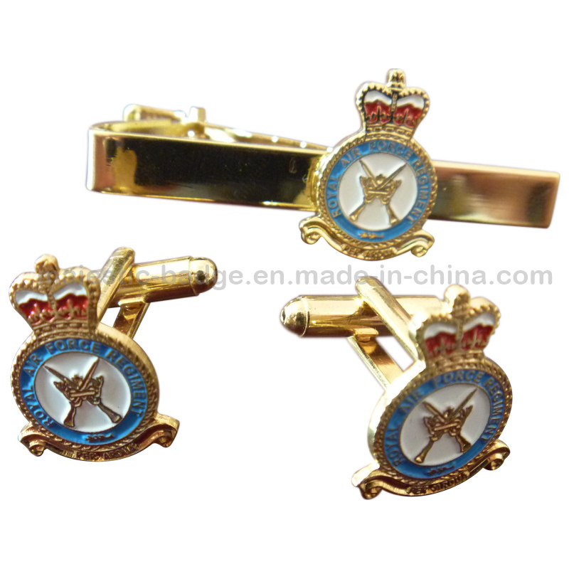 Customized Cuff Link & Tie Bar Hz 1001 F004