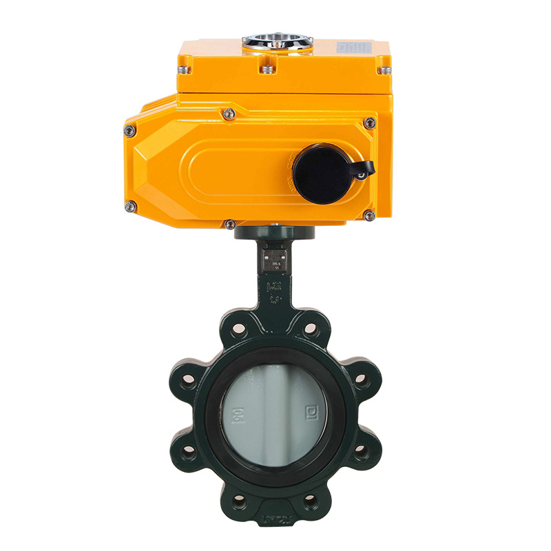 Â  Electric Operators Iron Fully Lugged Butterfly Valve