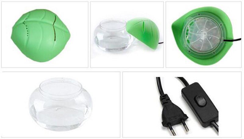 China Portable Energy-Saving LED Light Air Cleaner