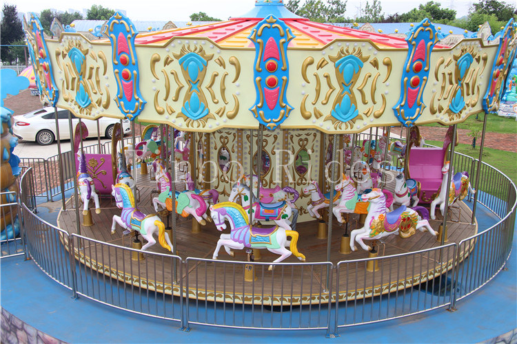 Factory Price New Amusement Park Playground Carousel Rides