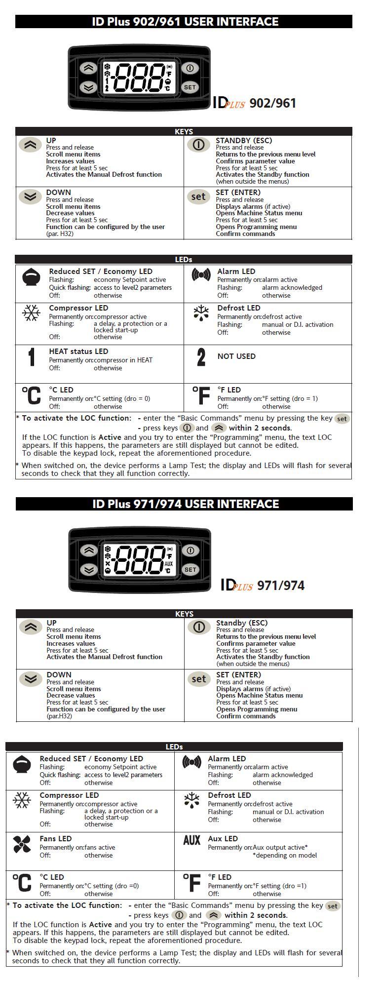 Italy Original Eliwell Temperature Controller (ICPlus902, IDPlus961, IDPlus971, IDPlus974)