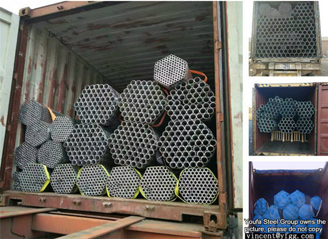 BS1387 ASTM A500 ASTM A53 En 39 BS En 1139 Hot Dipped Galvanized Steel Pipe Tube for Greenhouse & Railings & Fence Post & Water Supply & Natural Gas