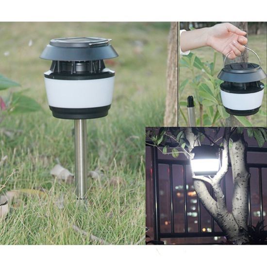 Wholesale Price Mosquito Killer 8LED Solar Camping Lawn Light