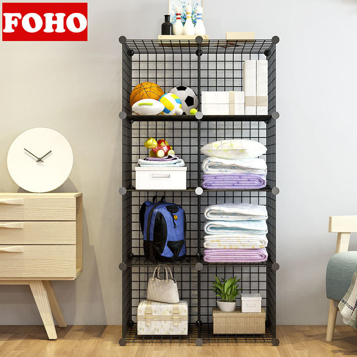 DIY Wire Mesh Free Standing Waterproof Metal Storage Shelves