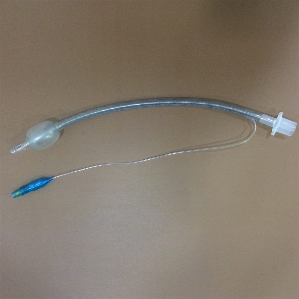 Medical Instrument Medical Grade PVC Sterilized Reinforced Endotracheal Tube for Different Size