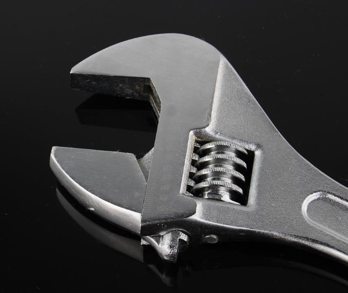 Hand Tool Carbon Steel Adjustable Wrench with High Quality