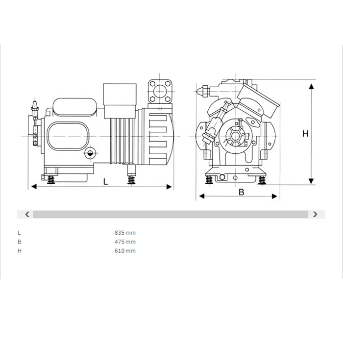 D8sh-370X - Awm Semi-Hermetic Compressors Technical Details