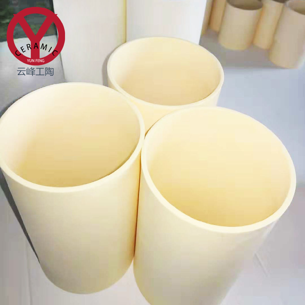 60 Degree Bend of 92% Alumina Ceramic Pipe