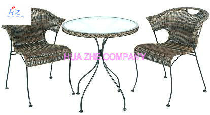 Hz-Bt95 Hot Sale Sofa Outdoor Rattan Furniture with Chair Table Wicker Furniture Rattan Furniture for Wicker Furniture